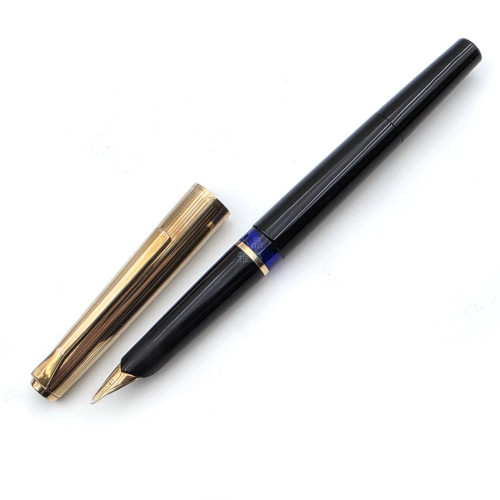 【中古品】德國 PELIKAN 百利金 30 包金蓋 14k 活塞 鋼筆 老款