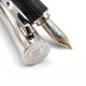 【中古美品】德國 Graf von Faber-Castell Intuition Platino Wood 18K金 鋼筆（黑檀木）B尖 UD-3192