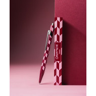 瑞士卡達 CARAN D'ACHE 馬賽克 Mosaic 系列 849™ 原子筆 (石榴紅)