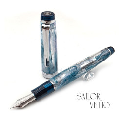 日本 Sailor 寫樂 Professional Gear 21K 鋼筆   VEILIO 系列 藍紫色