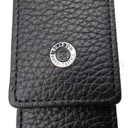 德國 Graf von Faber-Castell 年度筆專用 單支裝 皮質筆套 荔枝紋（黑色 ）