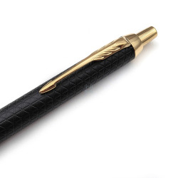 派克 Parker 新IM經典系列 原子筆（細格紋-黑）