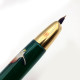 【中古品】Pilot 百樂 Capless 18k金 綠金 鋼筆  蒔繪貼紙 EX9183