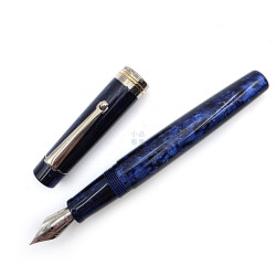 【中古品】義大利 德塔 DELTA 深海花紋 鋼筆 EX-8127