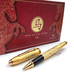 CROSS 高仕 TOWNSEND 濤聲系列 2026 馬年特別版 鍍23K金 鋼珠筆