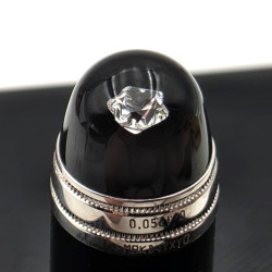【中古品】德國 Montblanc 萬寶龍  Diamond P145 鑽石 14K 鋼筆 M #M-73000