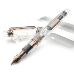 【庫新品】SAILOR 寫樂&NAGASAWA 透明古銅 Profit  14K MS 音樂尖 鋼筆#ER140