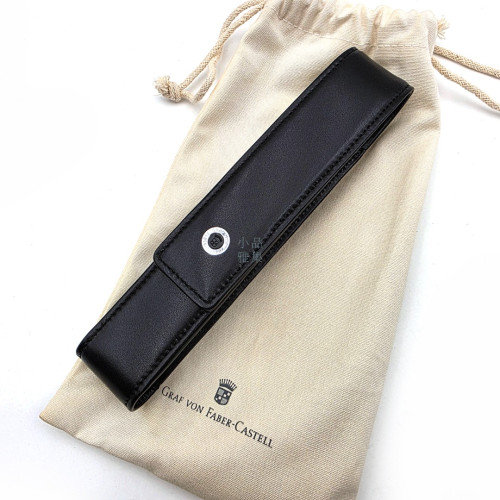 福利品 Graf von Faber-Castell 伯爵 經典亮面   上掀磁扣 #118843 單支裝筆套