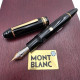 【庫新品】MONTBLANC 萬寶龍 大班149 14C F尖 墨水木質禮盒 #EX-6905