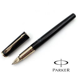 PARKER 派克  精英 5th 第五元素 簽字筆（菁英麗黑金夾 S ）