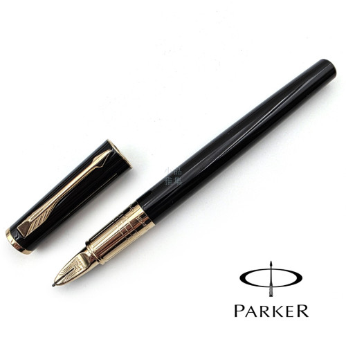 PARKER 派克  精英 5th 第五元素 簽字筆（菁英麗黑金夾 S ）