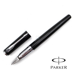 PARKER 派克  精英 5th 第五元素 簽字筆（麗黑銀夾 S ）