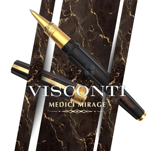 義大利 Visconti Medici Mirage 希臘神話系列 鋼珠筆 『冥王 黑帝斯』