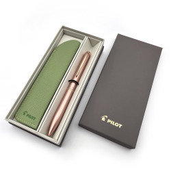 『畢業季推薦』日本 PILOT 百樂 Drive 輕油筆-0.7-原子筆（粉金色）