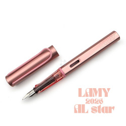 德國 Lamy AL-star 恆星系列 2026 限定色 Flamong 鋼筆（火鶴紅）