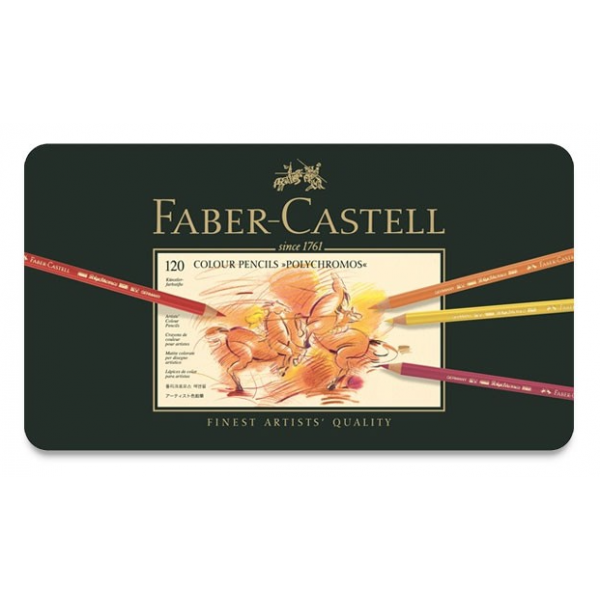 德國 Faber-Castell 輝柏 120色 藝術家級油性色鉛筆(110011)