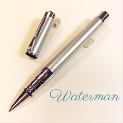 法國 Waterman 透視系列 鋼珠筆(漆砂銀白夾款) 法國 Waterman 透視系列 鋼珠筆(漆砂銀白夾款)