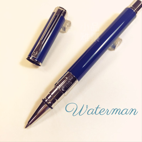 法國 Waterman 透視系列 鋼珠筆(法藍款)