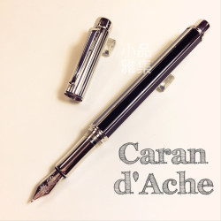 瑞士卡達Caran d'Ache VARIUS 維樂斯 CHINA BLACK 中國漆(黑色)銀款 18k金 鋼筆 瑞士卡達Caran d'Ache VARIUS 維樂斯 CHINA BLACK 中國漆(黑色)銀款 18k金 鋼筆
