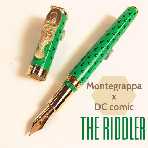 義大利Montegrappa萬特佳 x DC Comics 聯名款 鋼筆(The Riddler謎天大聖)
