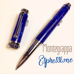 義大利Montegrappa萬特佳 ESPRESSIONE 系列 鋼珠筆 藍色款 義大利Montegrappa萬特佳 ESPRESSIONE 系列 鋼珠筆 藍色款