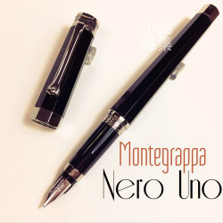 義大利Montegrappa 萬特佳NEROUNO 18K鋼筆(銀夾) 義大利Montegrappa 萬特佳NEROUNO 18K鋼筆(銀夾)
