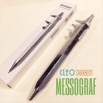 德國 Cleo Skribent MESSOGRAF 游標卡尺型 原子筆