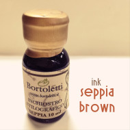 義大利 Bortoletti comp08 10ml 鋼筆墨水 seppia咖啡色 義大利 Bortoletti comp08 10ml 鋼筆墨水 seppia咖啡色