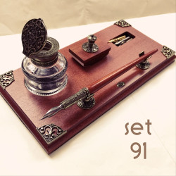 義大利 Bortoletti set91 沾水筆+墨水瓶+壓墨器+筆檯+沾水筆尖 組合 義大利 Bortoletti set91 沾水筆+墨水瓶+壓墨器+筆檯+沾水筆尖 組合