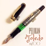 德國 Pelikan 百利金 m700 Toledo 小金雕 18K金 鋼筆