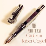 德國 Graf von Faber-Castell Pen of the year 2014年度限量筆 18K金 限量 鋼筆