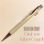 德國 Graf von Faber-Castell Intuition 0.7mm 自動鉛筆（白色光滑款）