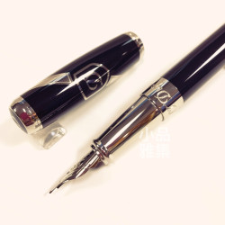 法國 S.T. DUPONT 都彭 LINE D系列 BLACK LACQUER & PALLADIUM 14K鋼筆(筆蓋D) 法國 S.T. DUPONT 都彭 LINE D系列 BLACK LACQUER & PALLADIUM 14K鋼筆(筆蓋D)