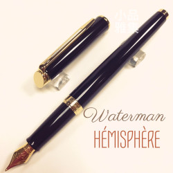 法國 Waterman 雋雅系列 鋼筆(黑桿金夾款) 法國 Waterman 雋雅系列 鋼筆(黑桿金夾款)