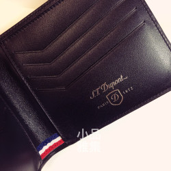 法國 S.T. DUPONT 都彭 黑色紋八卡真皮 短夾 170002 法國 S.T. DUPONT 都彭 黑色紋八卡真皮 短夾 170002