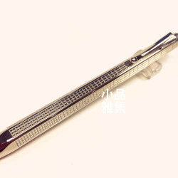 瑞士卡達Caran d'Ache ECRIDOR 艾可朵 LIGNES URBAINES 都市麥紋 鈀金 原子筆 瑞士卡達Caran d'Ache ECRIDOR 艾可朵 LIGNES URBAINES 都市麥紋 鈀金 原子筆