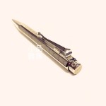 瑞士卡達Caran d'Ache ECRIDOR 艾可朵 XS CHEVRON V型麥紋 鈀金 短版 原子筆 