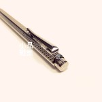 瑞士卡達Caran d'Ache ECRIDOR 艾可朵 CUBRIK 幾何麥紋 鈀金 0.7mm 自動鉛筆