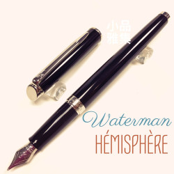 法國 Waterman 雋雅系列 鋼筆(亮黑桿銀夾款) 法國 Waterman 雋雅系列 鋼筆(亮黑桿銀夾款)