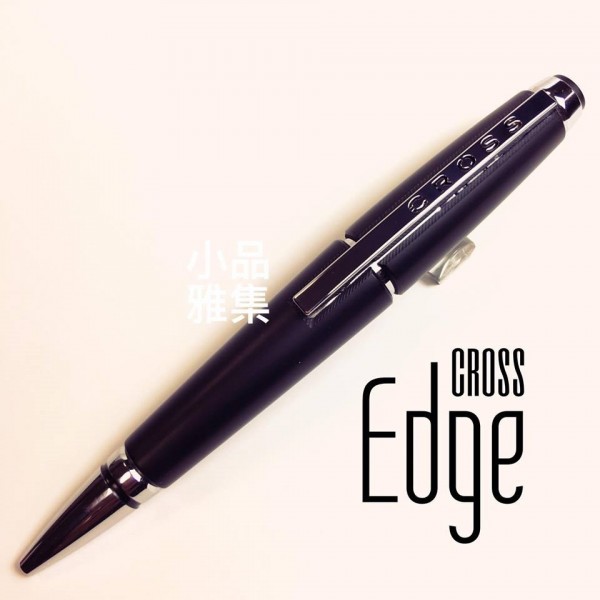 CROSS高仕 Edge 創意款 烏黑 鋼珠筆