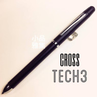 Cross 高仕 TECH3 多用途 觸控 三用筆(霧黑銀夾)  Cross 高仕 TECH3 多用途 觸控 三用筆(霧黑銀夾)