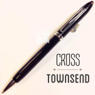 Cross 高仕townsend 濤聲系列 黑琺瑯 原子筆(銀夾) Cross 高仕townsend 濤聲系列 黑琺瑯 原子筆(銀夾)