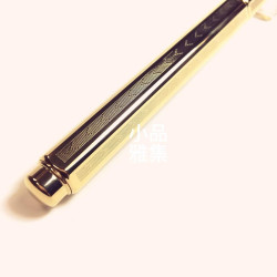 瑞士卡達Caran d'Ache ECRIDOR 艾可朵 CHEVRON V型麥紋 鍍金 鋼筆 瑞士卡達Caran d'Ache ECRIDOR 艾可朵 CHEVRON V型麥紋 鍍金 鋼筆