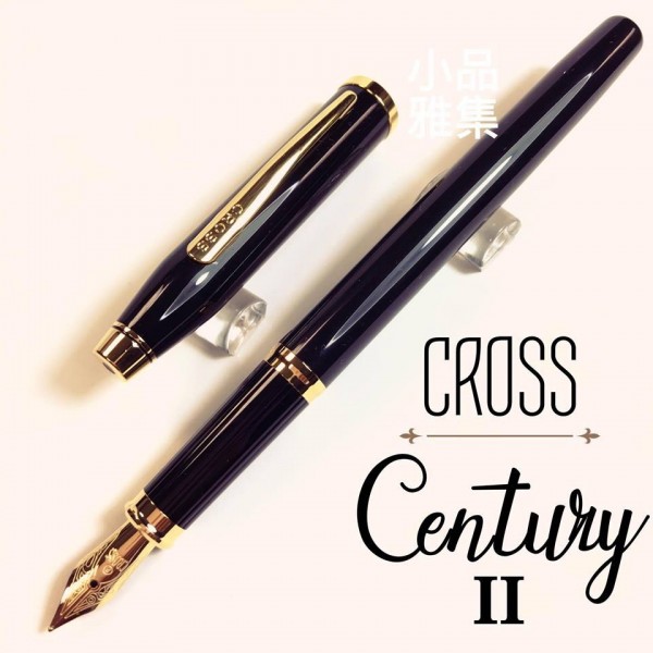 CROSS 高仕Century II 亮黑金夾 鋼筆