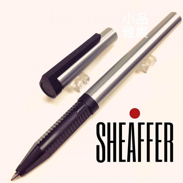 西華 Sheaffer 握位型原子筆 USA 美國製（不鏽鋼）