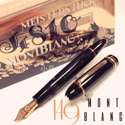  Montblanc 萬寶龍 149玫瑰金 90週年紀念款 18K金 鋼筆