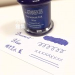 德國 Jansen 手工墨水DE ATRAMENTIS 防水檔案墨水（正藍）可加購禮盒