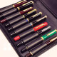德國 Pelikan 百利金 真皮 拉鍊式筆套（10支裝）
