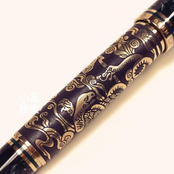 德國 百利金 Pelikan 2001年 限量888支 18K金 925純銀 XUAN WU 玄武 鋼筆  德國 百利金 Pelikan 2001年 限量888支 18K金 925純銀 XUAN WU 玄武 鋼筆