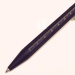 日本 COLTE 八角黃銅 原子筆（黑色）